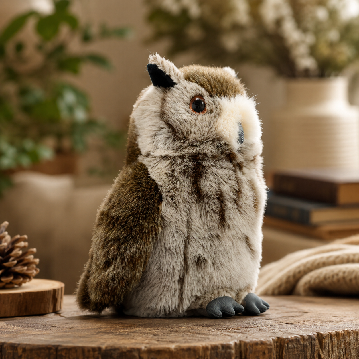 Realistic Owl Plush