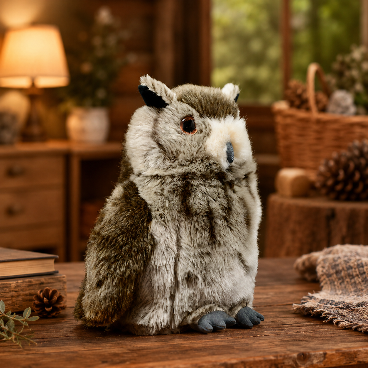 Realistic Owl Plush