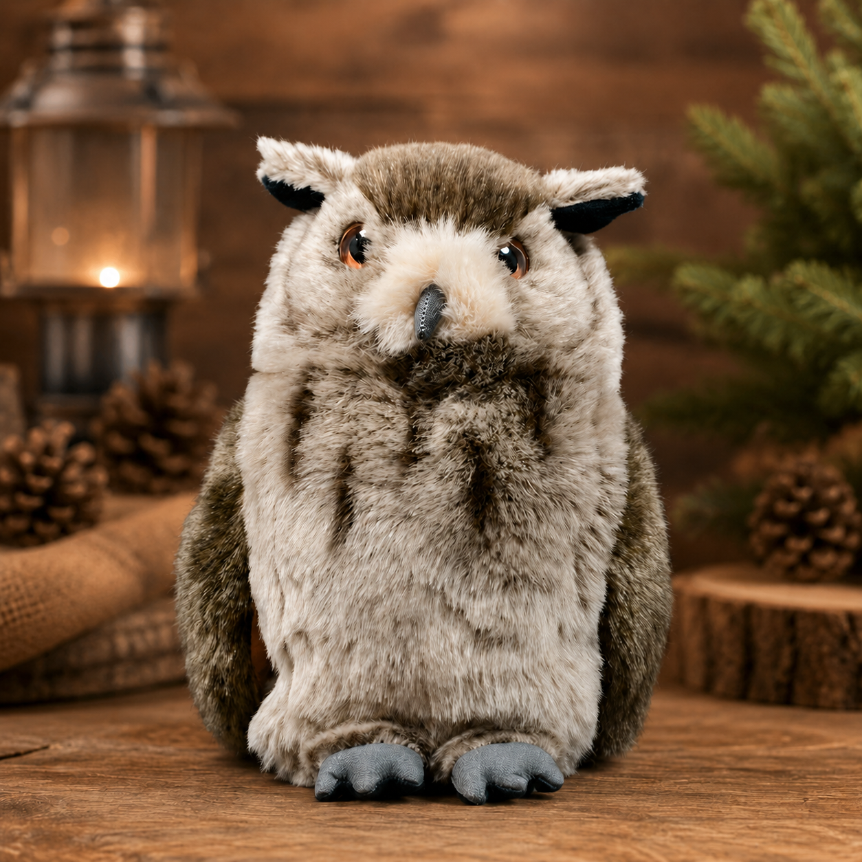 Realistic Owl Plush