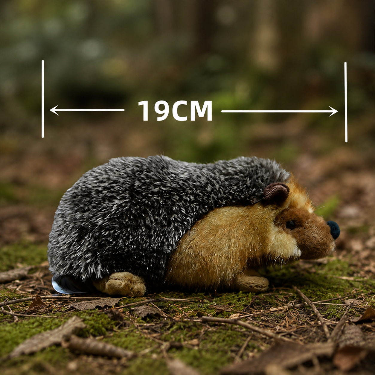 Realistic Hedgehog Plush