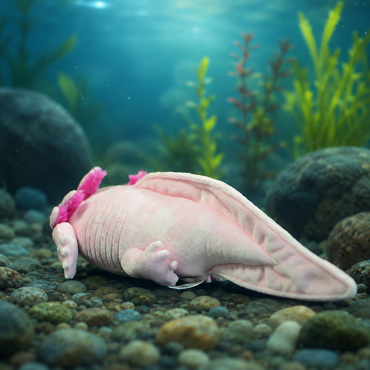 Realistic Axolotl Plush