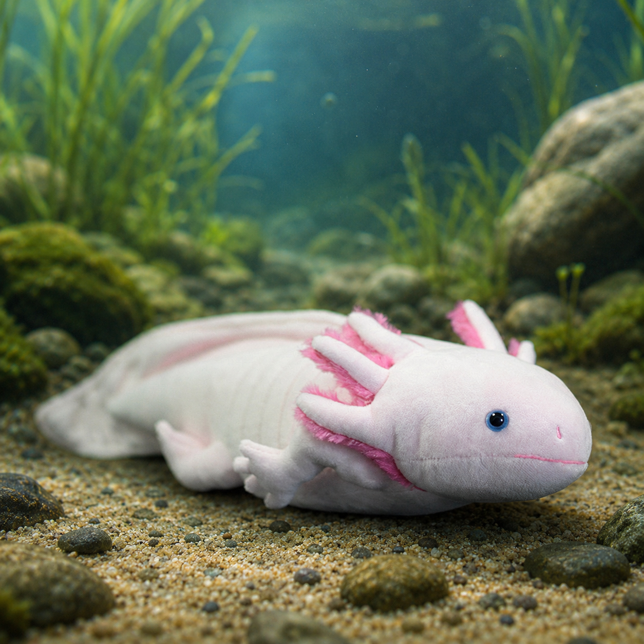Realistic Axolotl Plush
