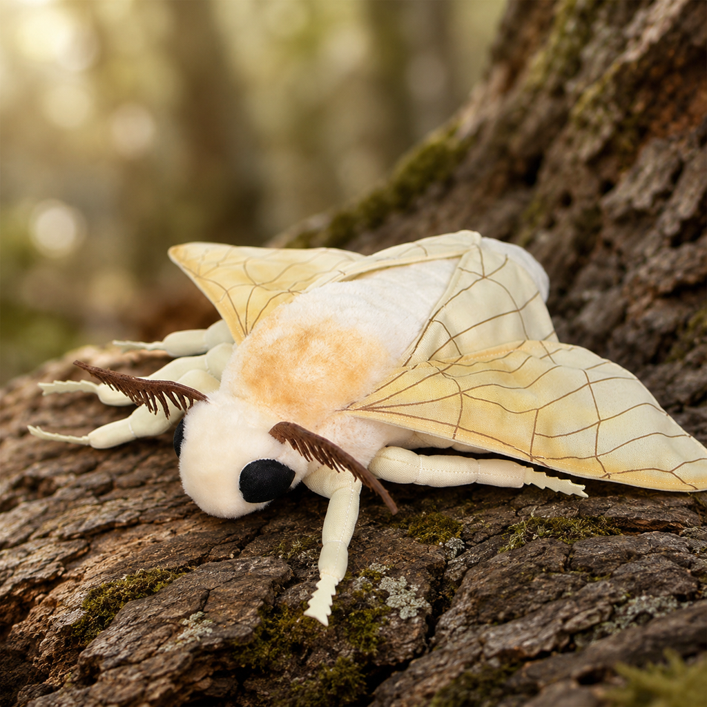 Realistic Moth Plush