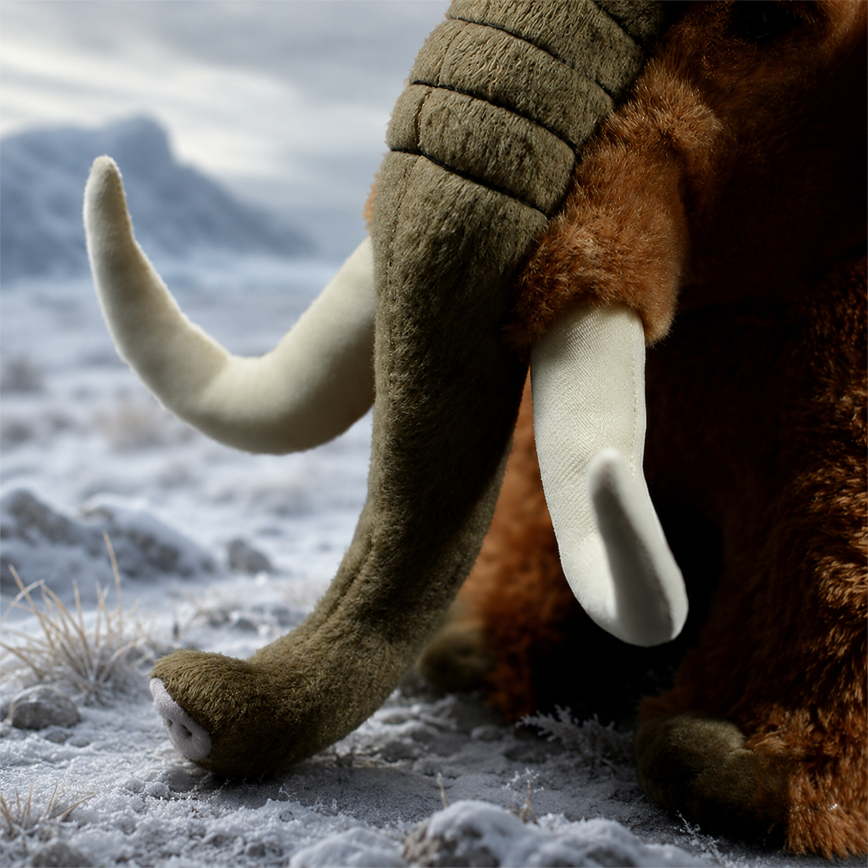 Realistic Mammoth Plush