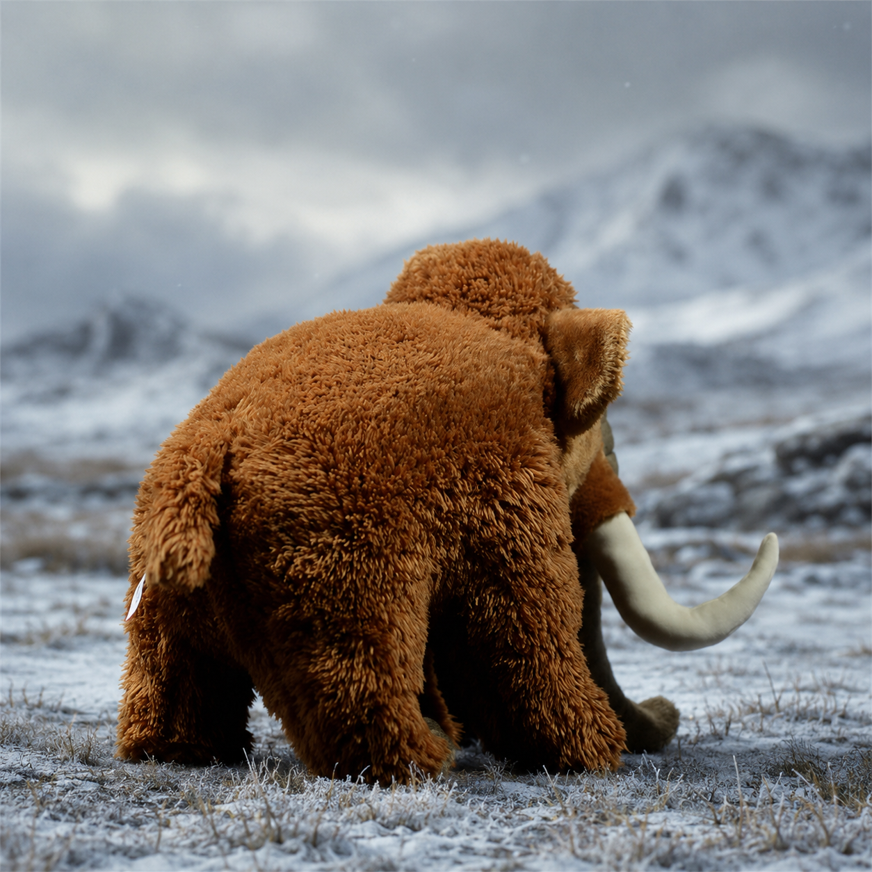 Realistic Mammoth Plush