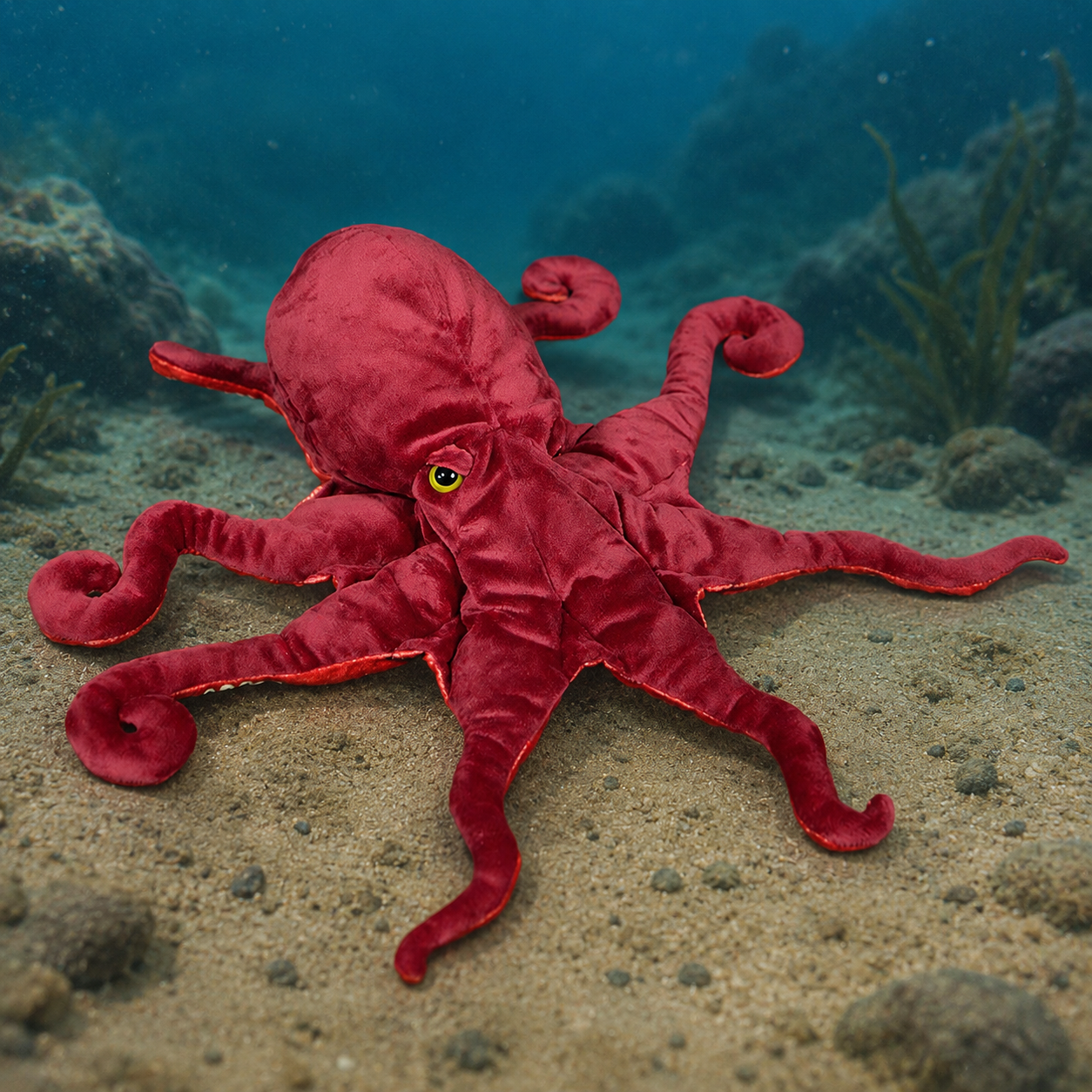 Realistic Octopus Plush