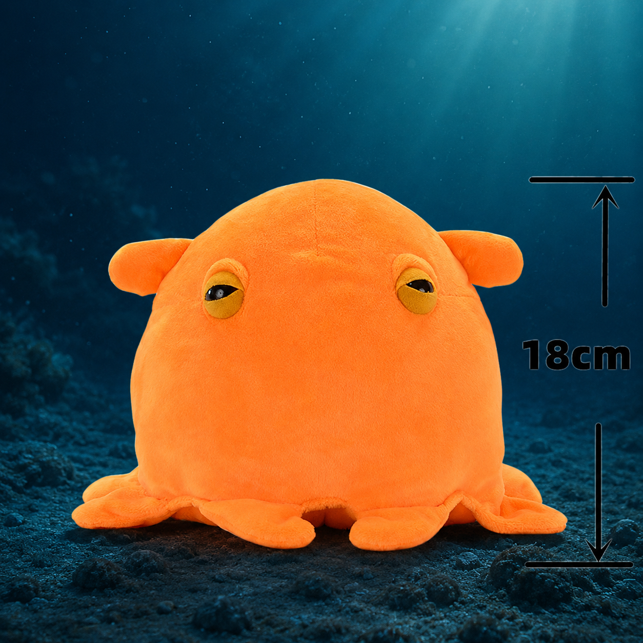 Realistic Dumbo Octopus Plush