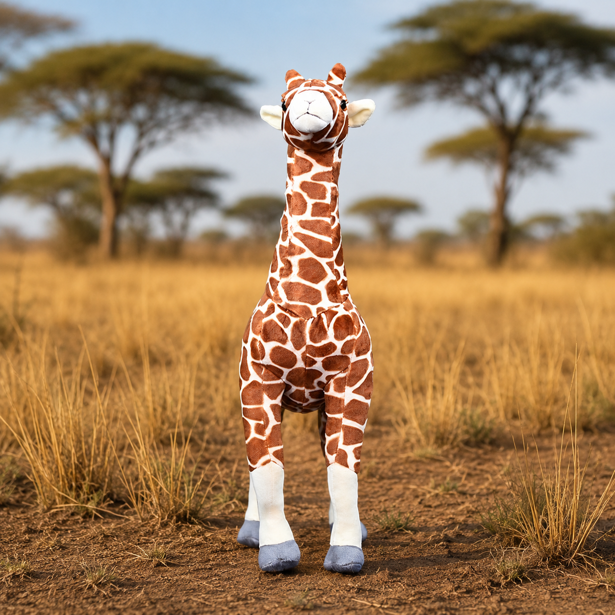 Realistic Giraffe Plush