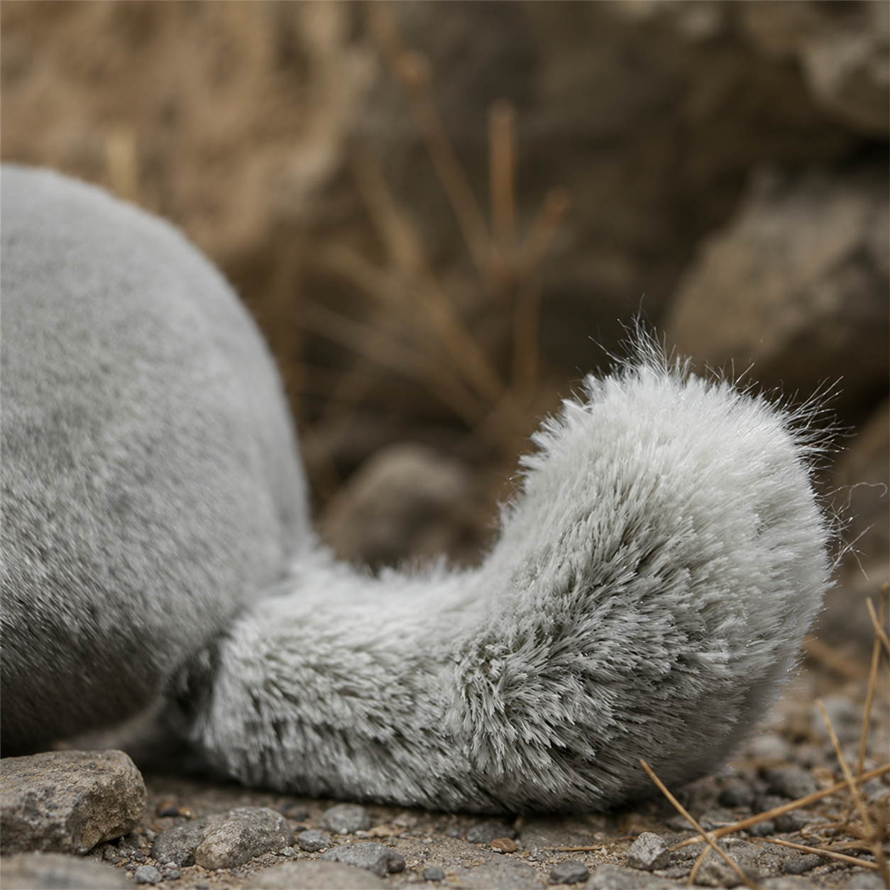 Realistic Chinchilla Plush