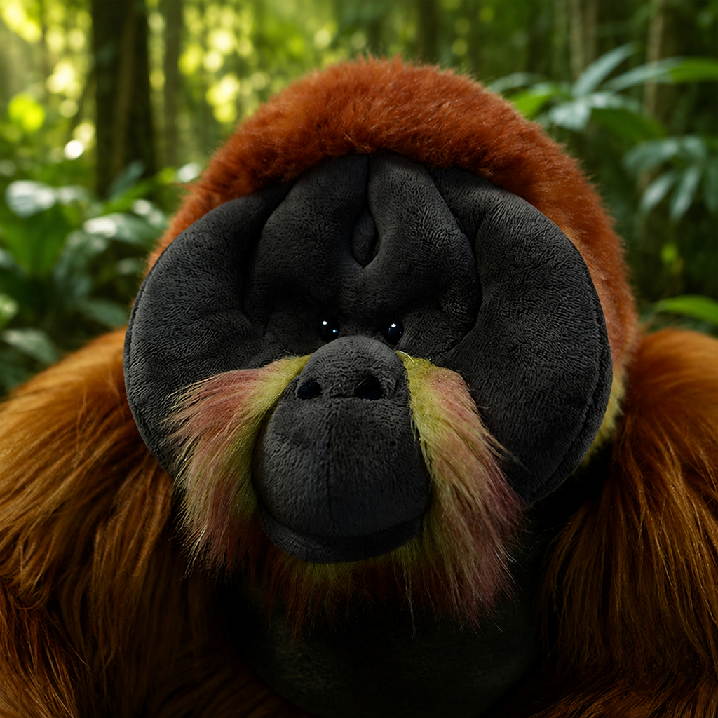 Realistic Orangutan Plush