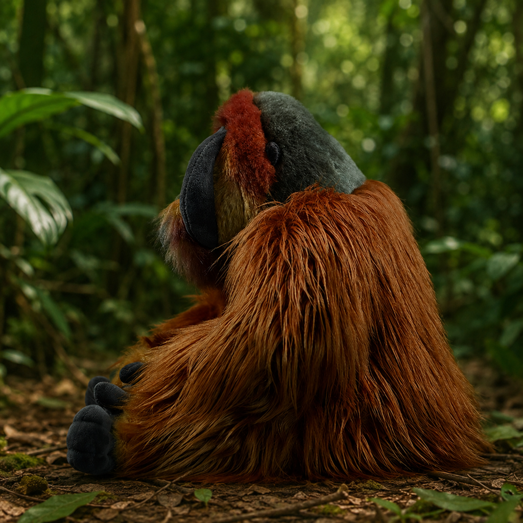 Realistic Orangutan Plush