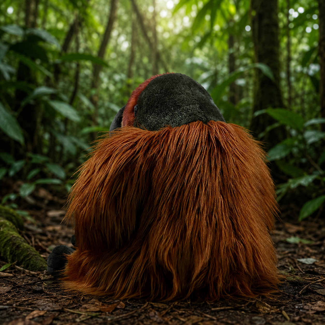 Realistic Orangutan Plush