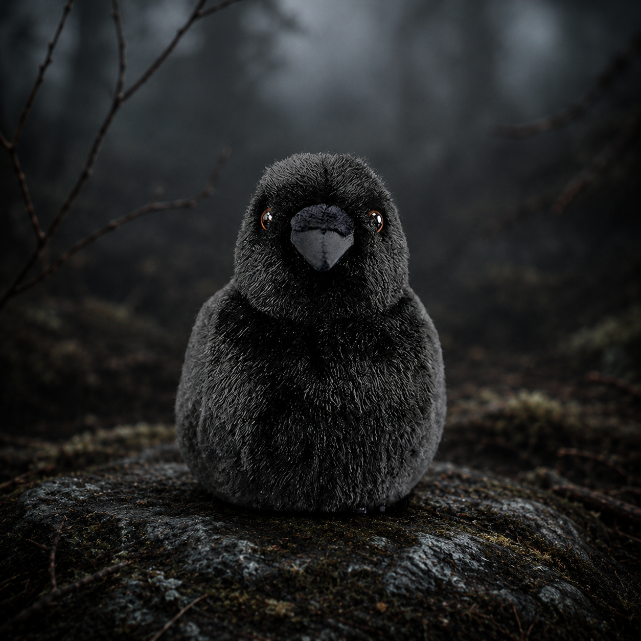 Realistic Raven Plush