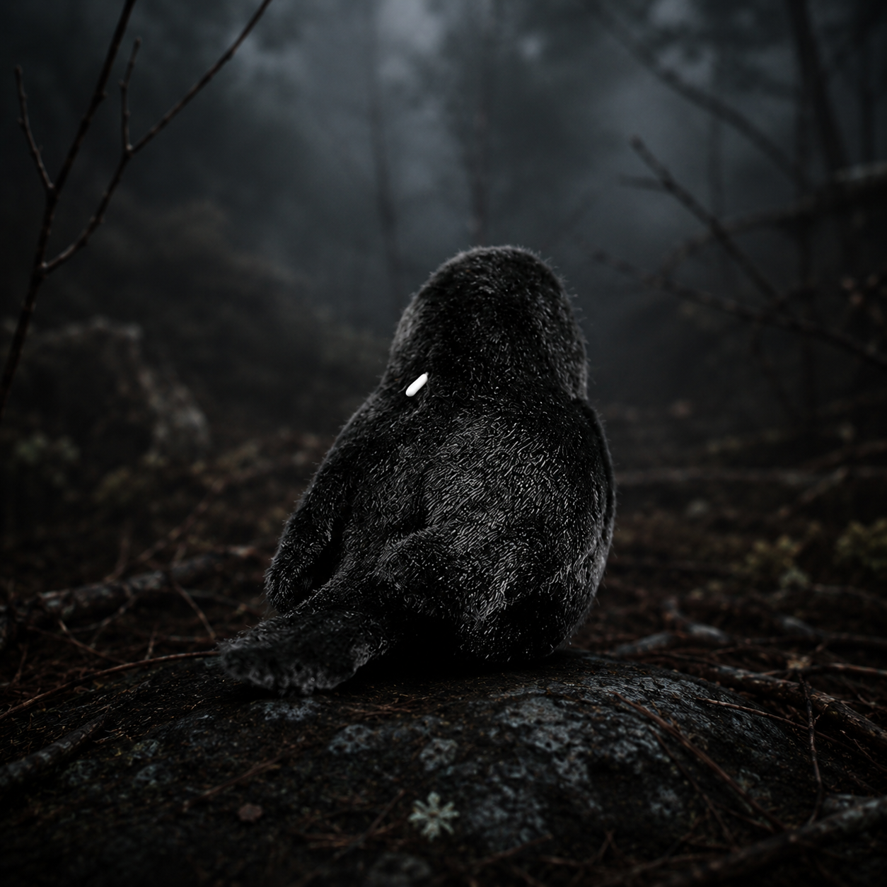 Realistic Raven Plush
