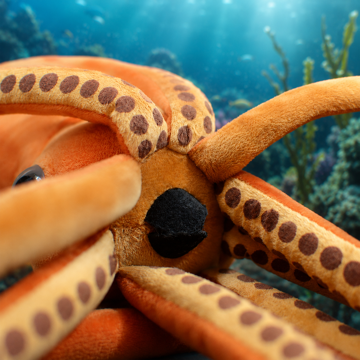 Realistic Squid Plush
