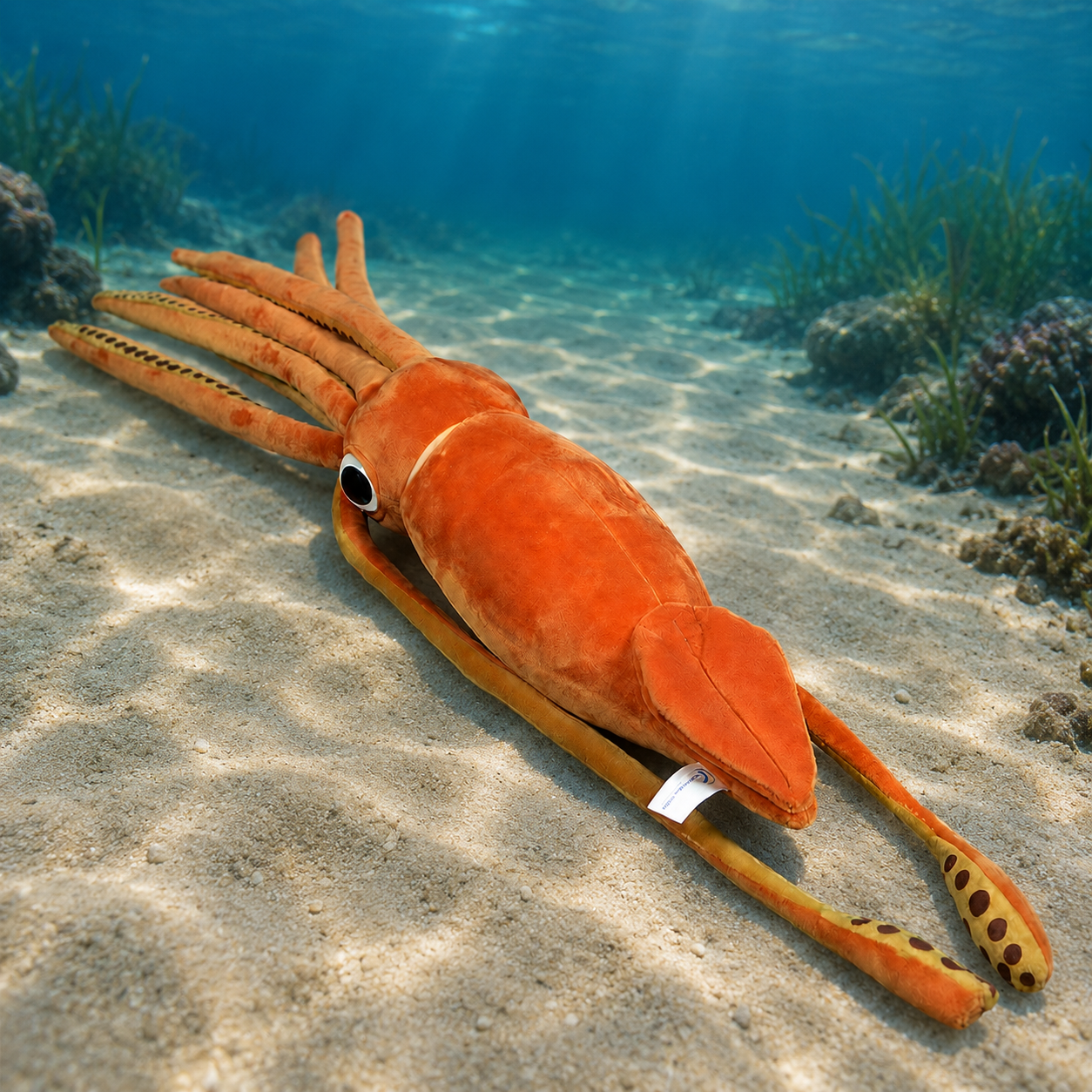 Realistic Squid Plush