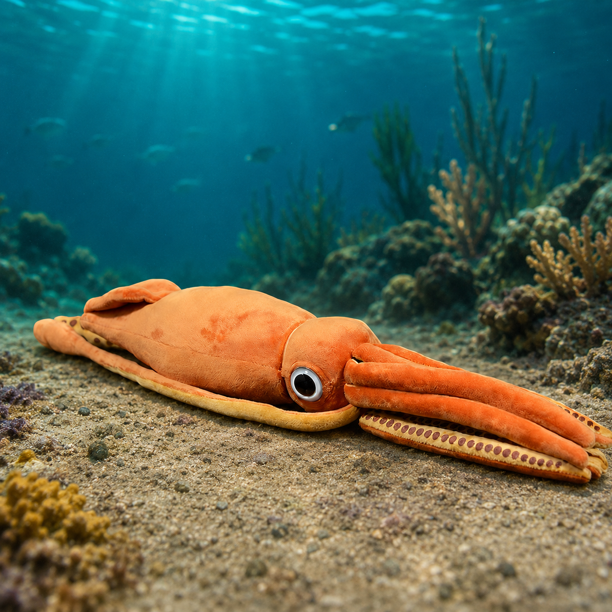Realistic Squid Plush