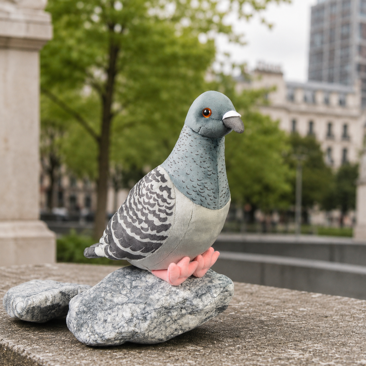 Realistic Pigeon Plush