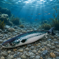 Realistic Mackerel Squishy Plush