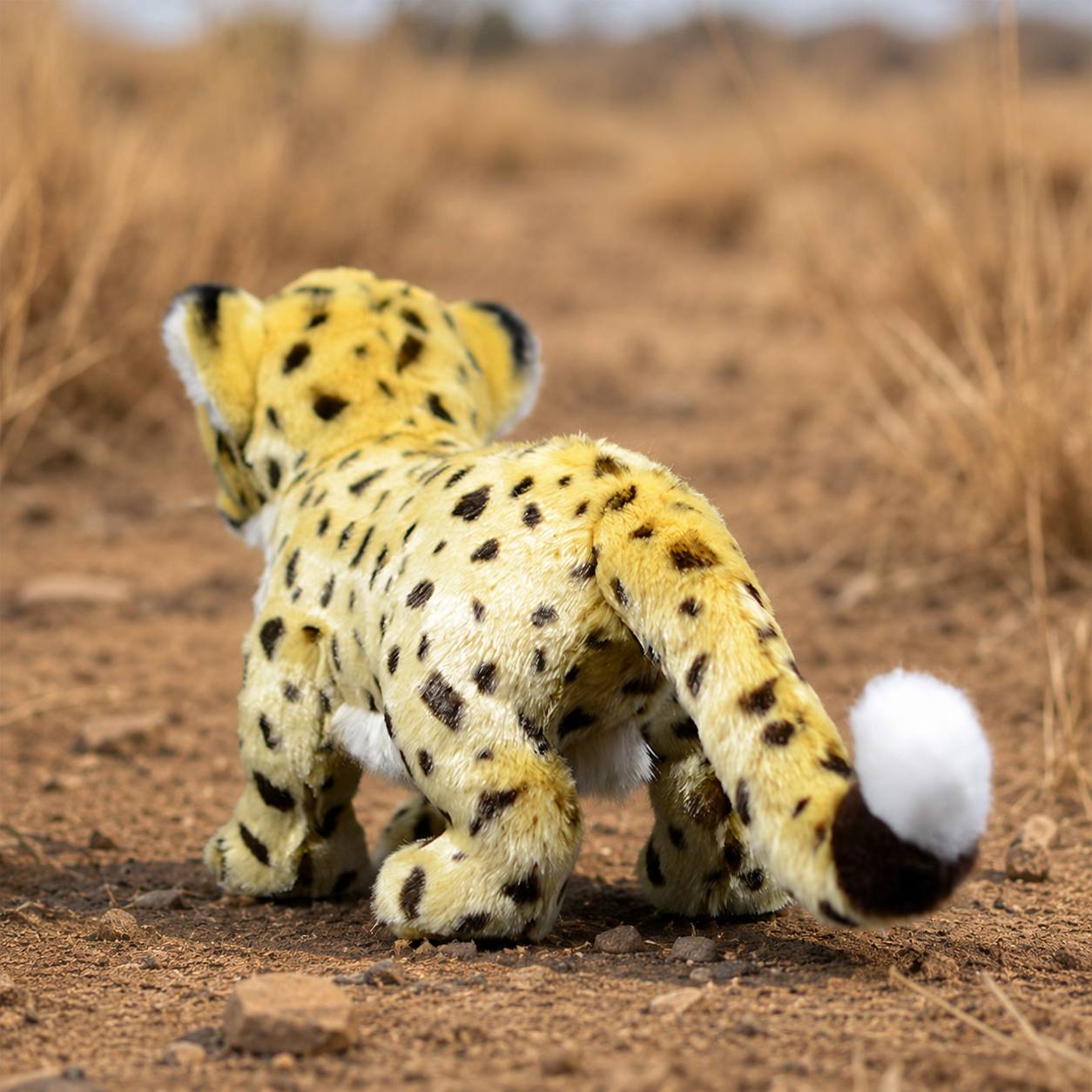 Realistic Baby Cheetah Plush