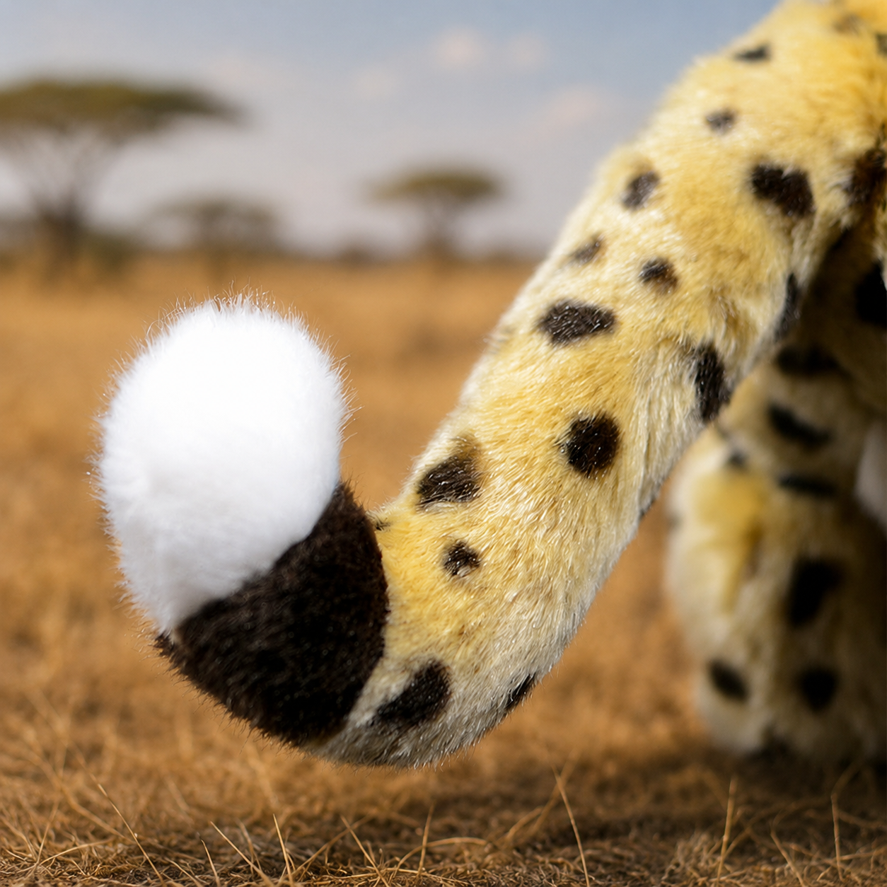 Realistic Baby Cheetah Plush