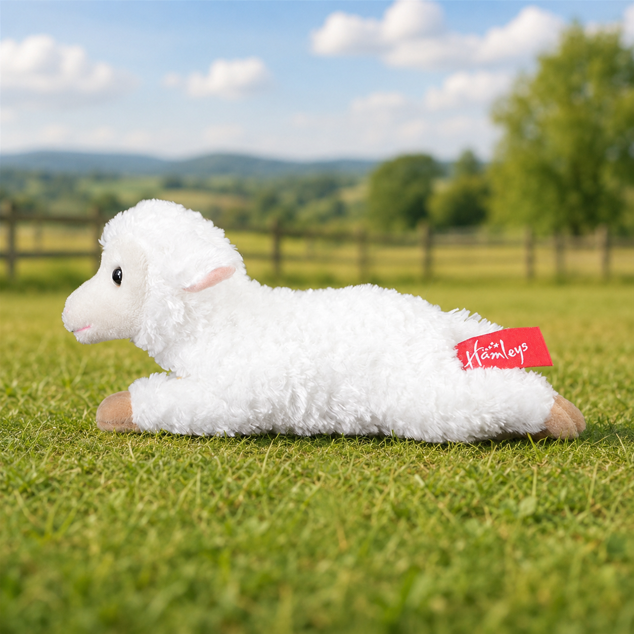 Realistic Baby Sheep Plush
