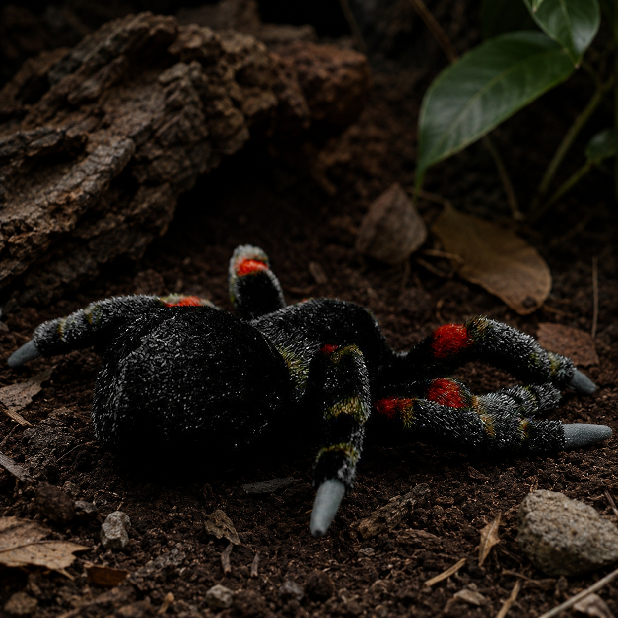 Realistic Tarantula Spider Plush