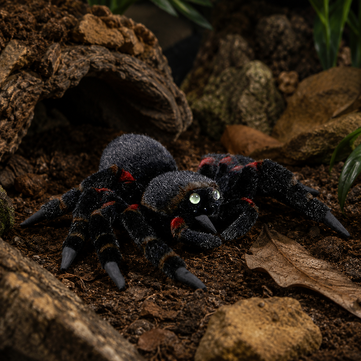 Realistic Tarantula Spider Plush