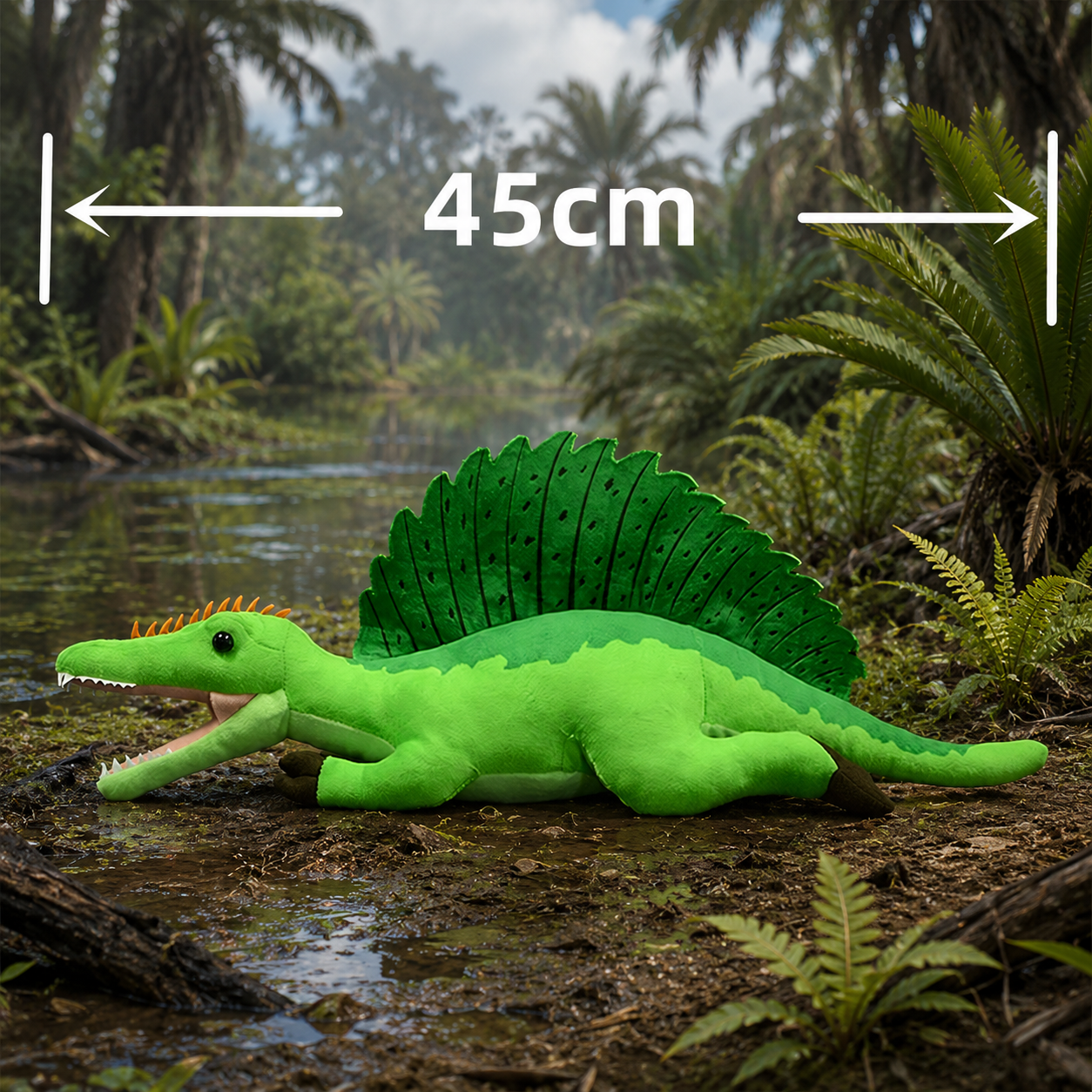 Realistic Spinosaurus Dinosaur Plush