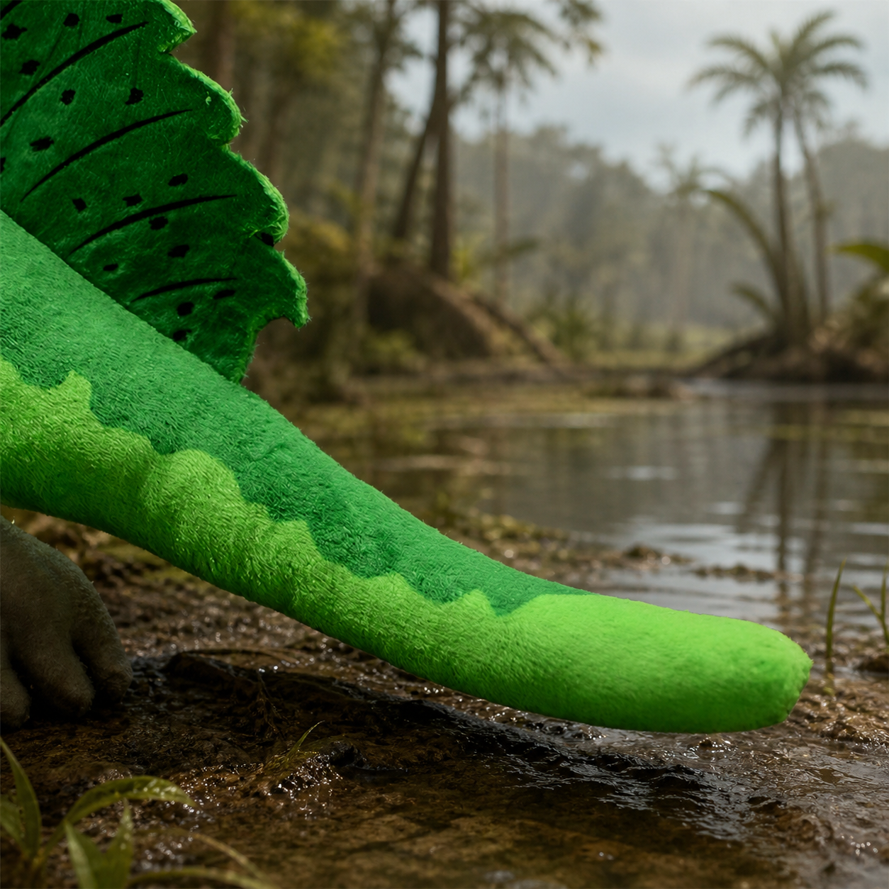 Realistic Spinosaurus Dinosaur Plush