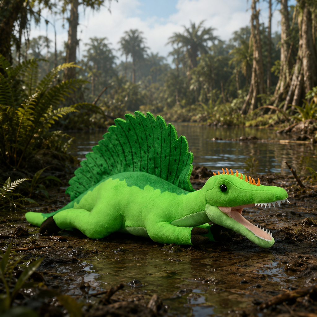 Realistic Spinosaurus Dinosaur Plush