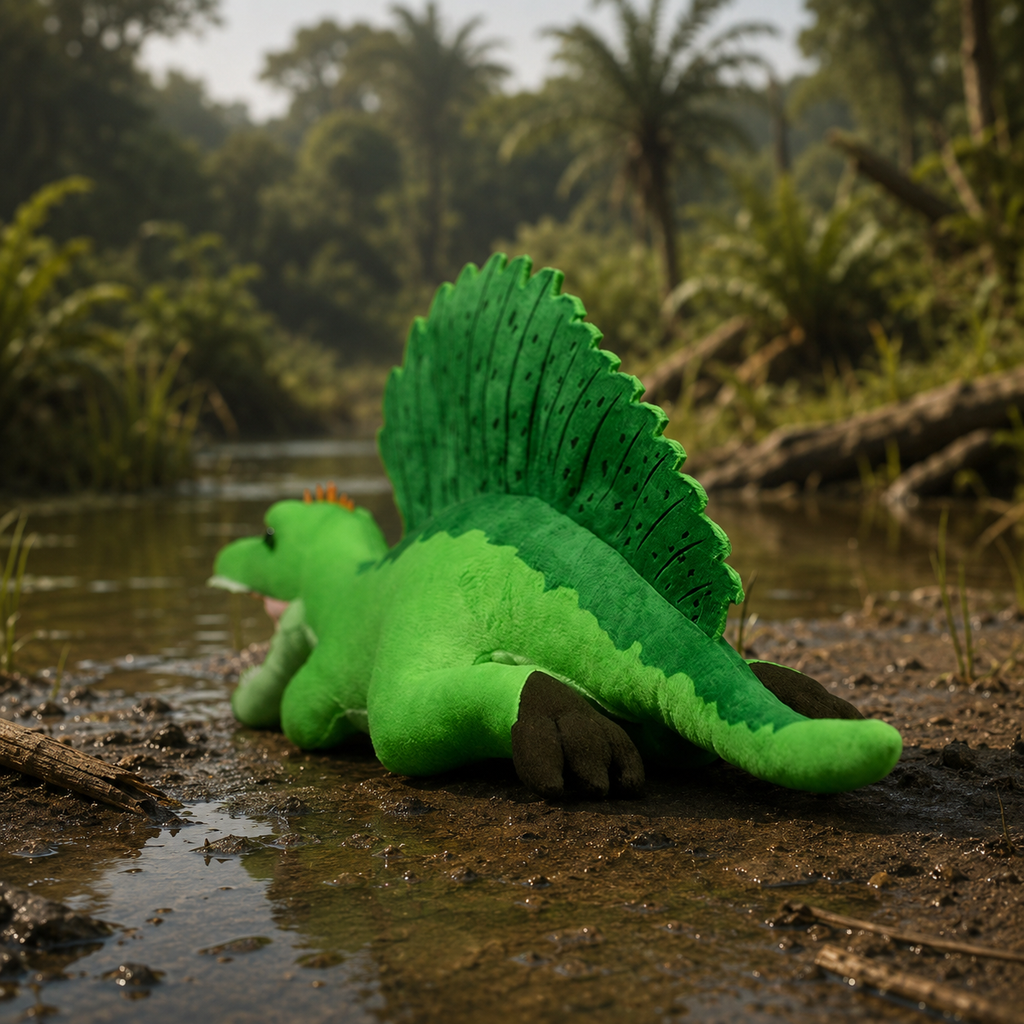 Realistic Spinosaurus Dinosaur Plush