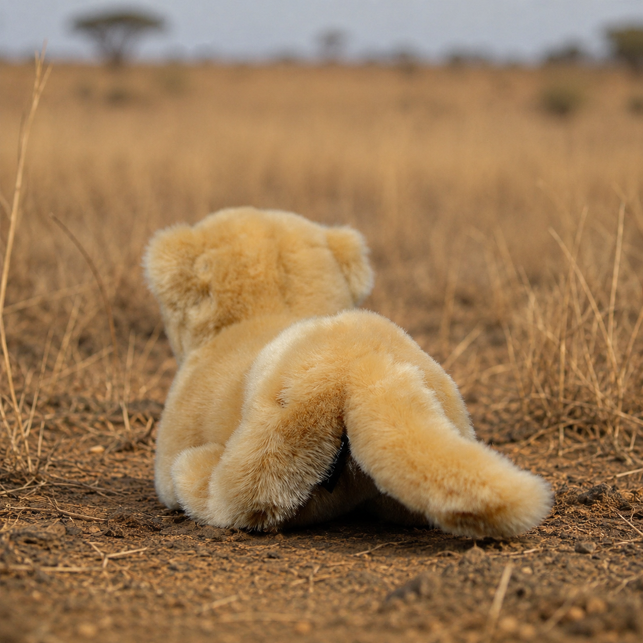 Realistic Lioness Plush