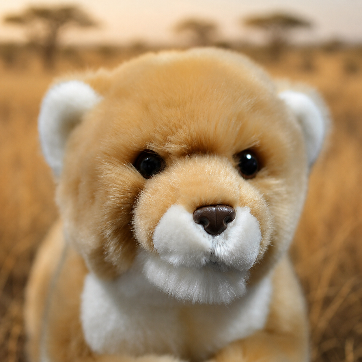 Realistic Lioness Plush