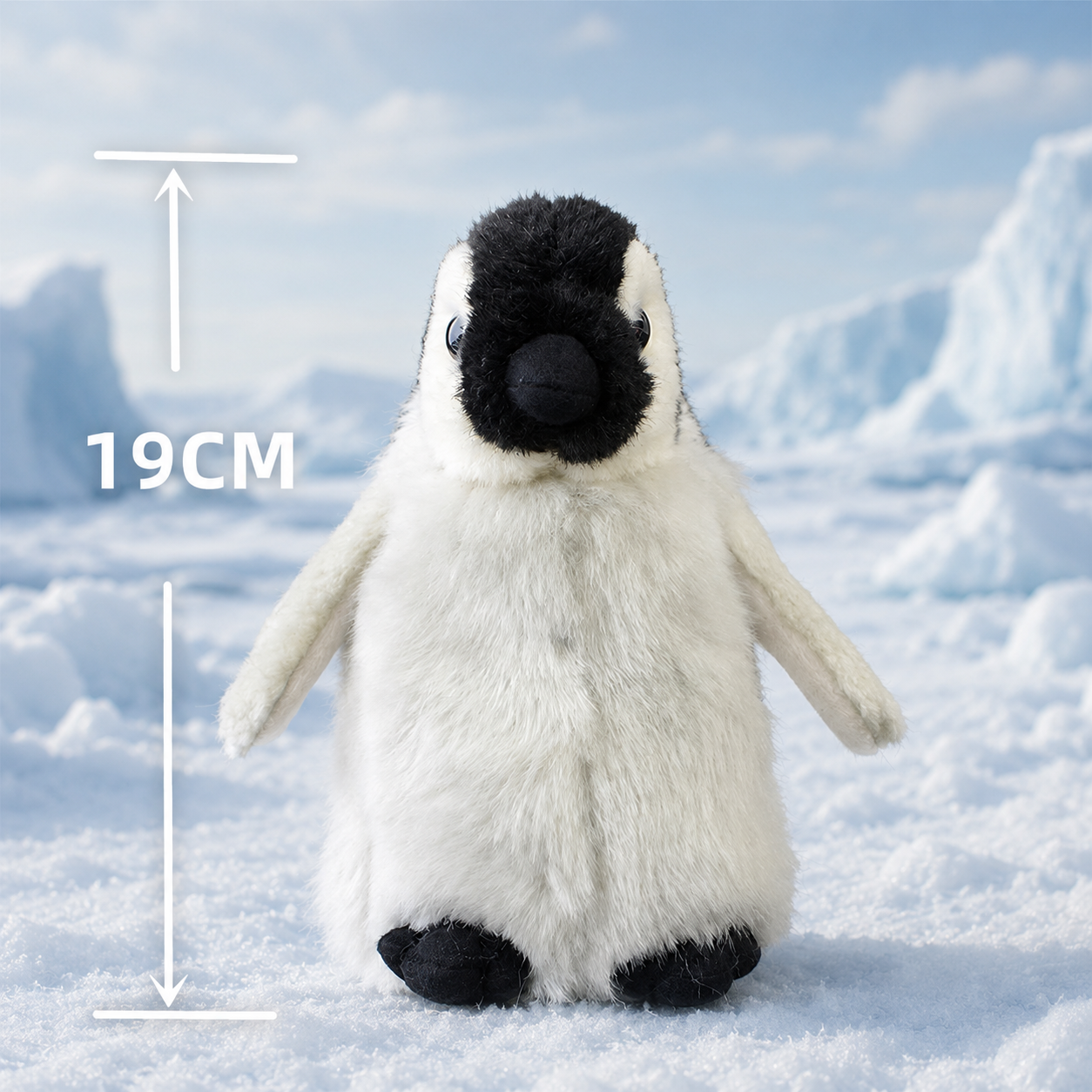 Realistic Baby Penguin Plush