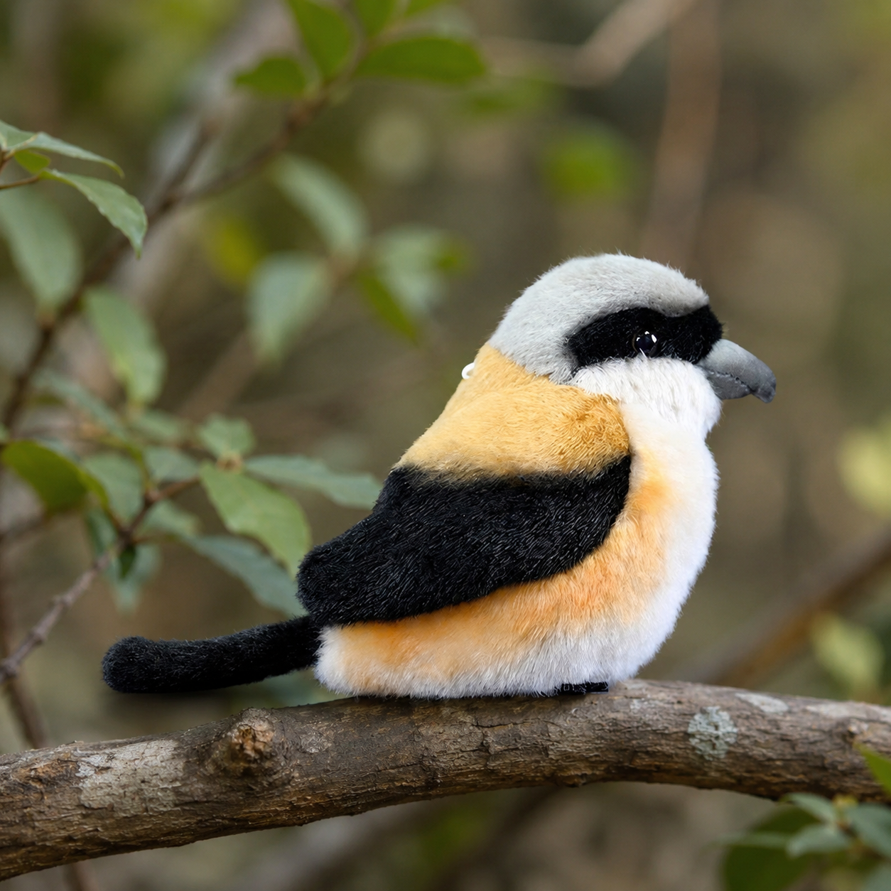 Realistic Mozu Bird Plush