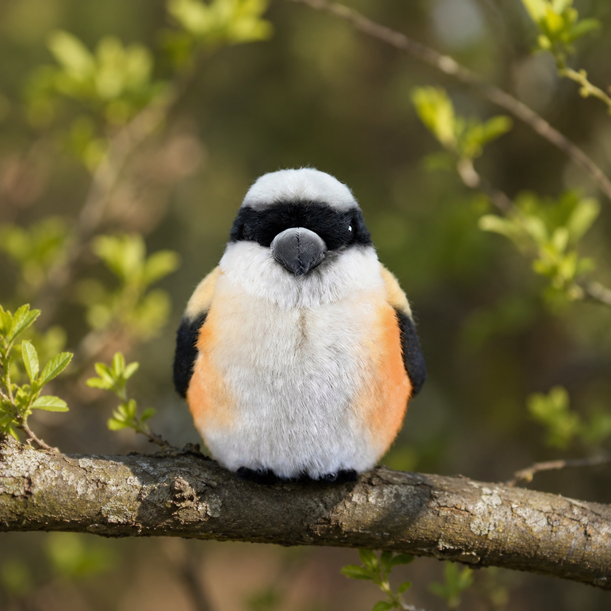 Realistic Mozu Bird Plush
