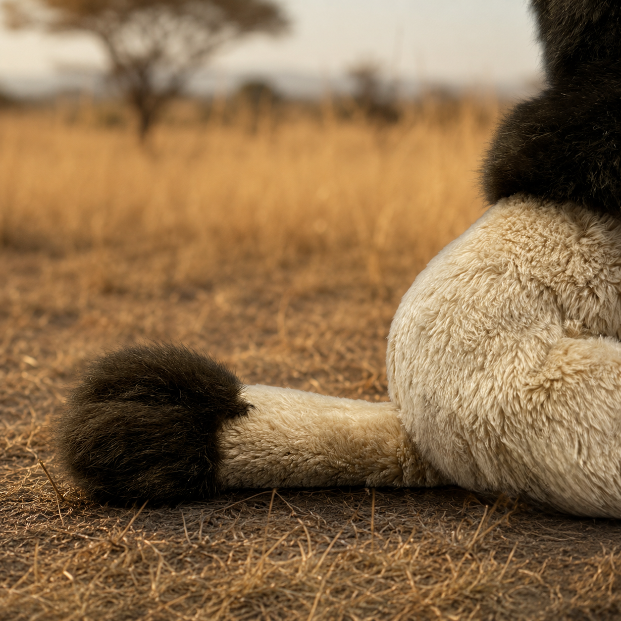 Realistic Lion Plush