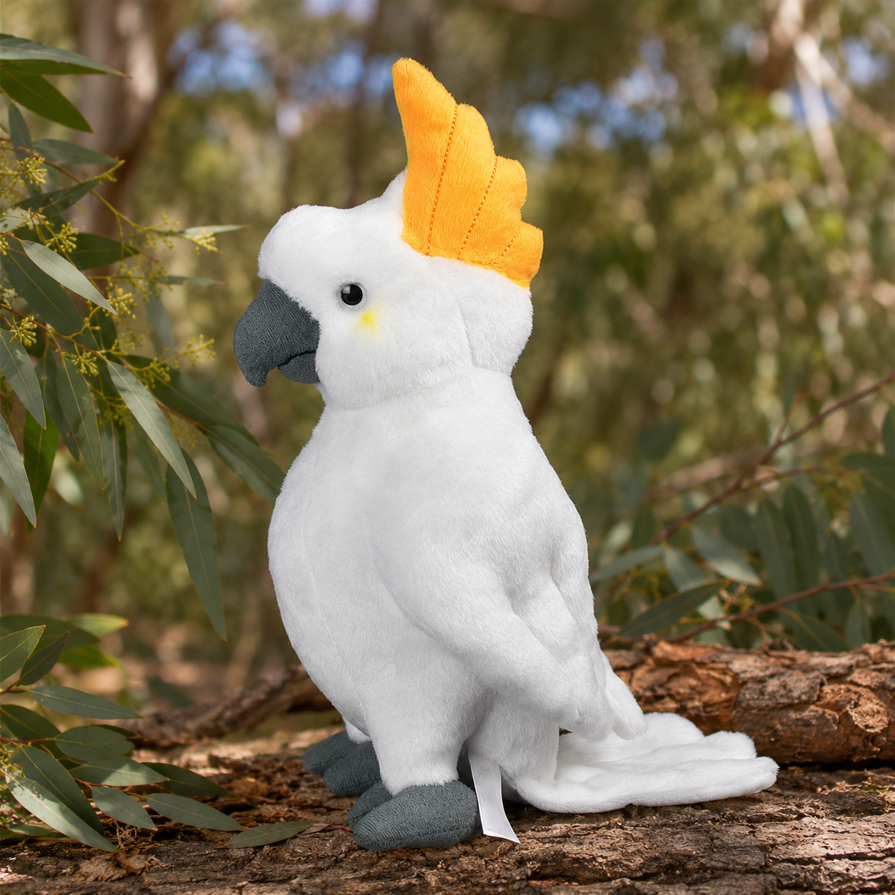 Realistic Cockatoos Parrot Plush