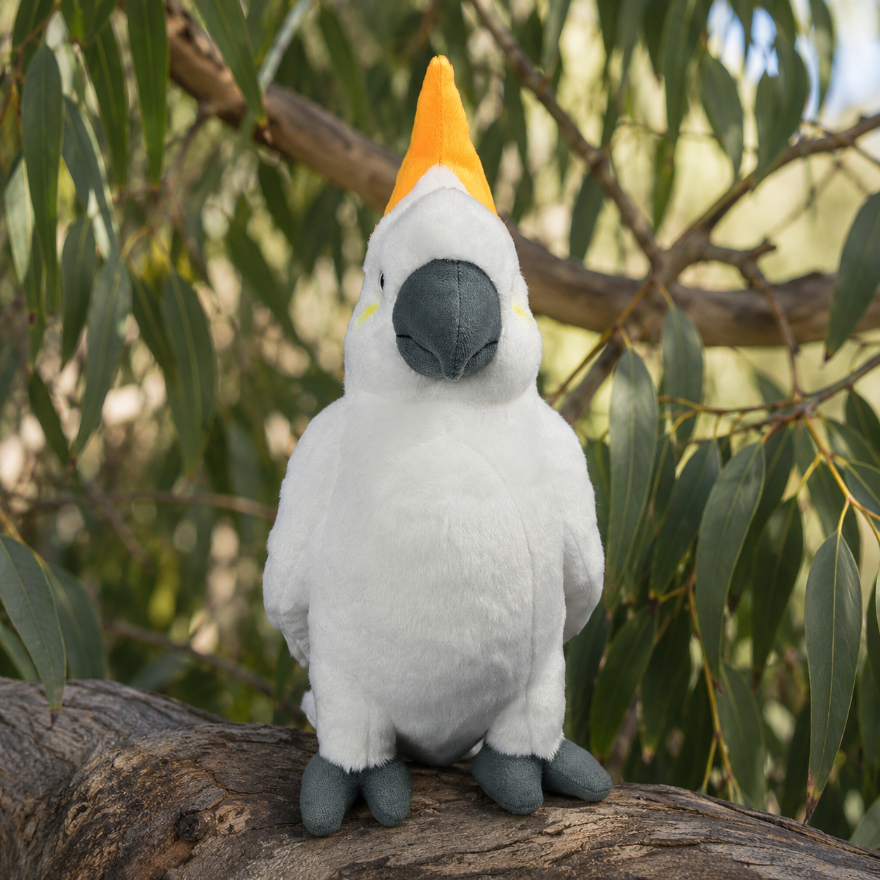 Realistic Cockatoos Parrot Plush