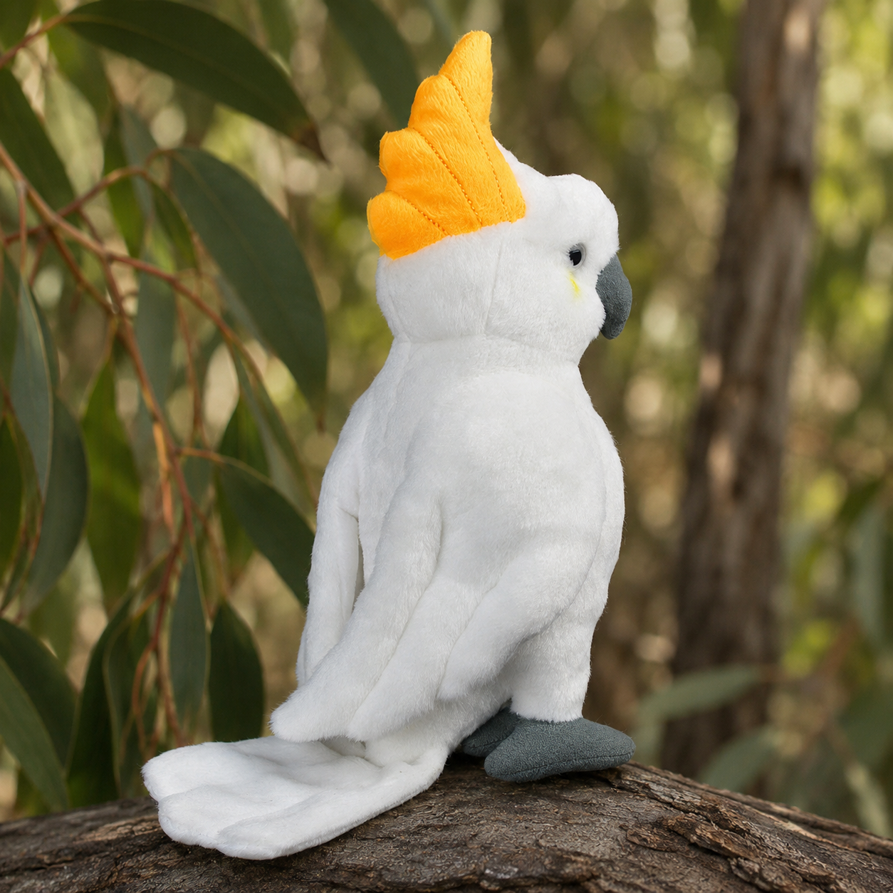 Realistic Cockatoos Parrot Plush