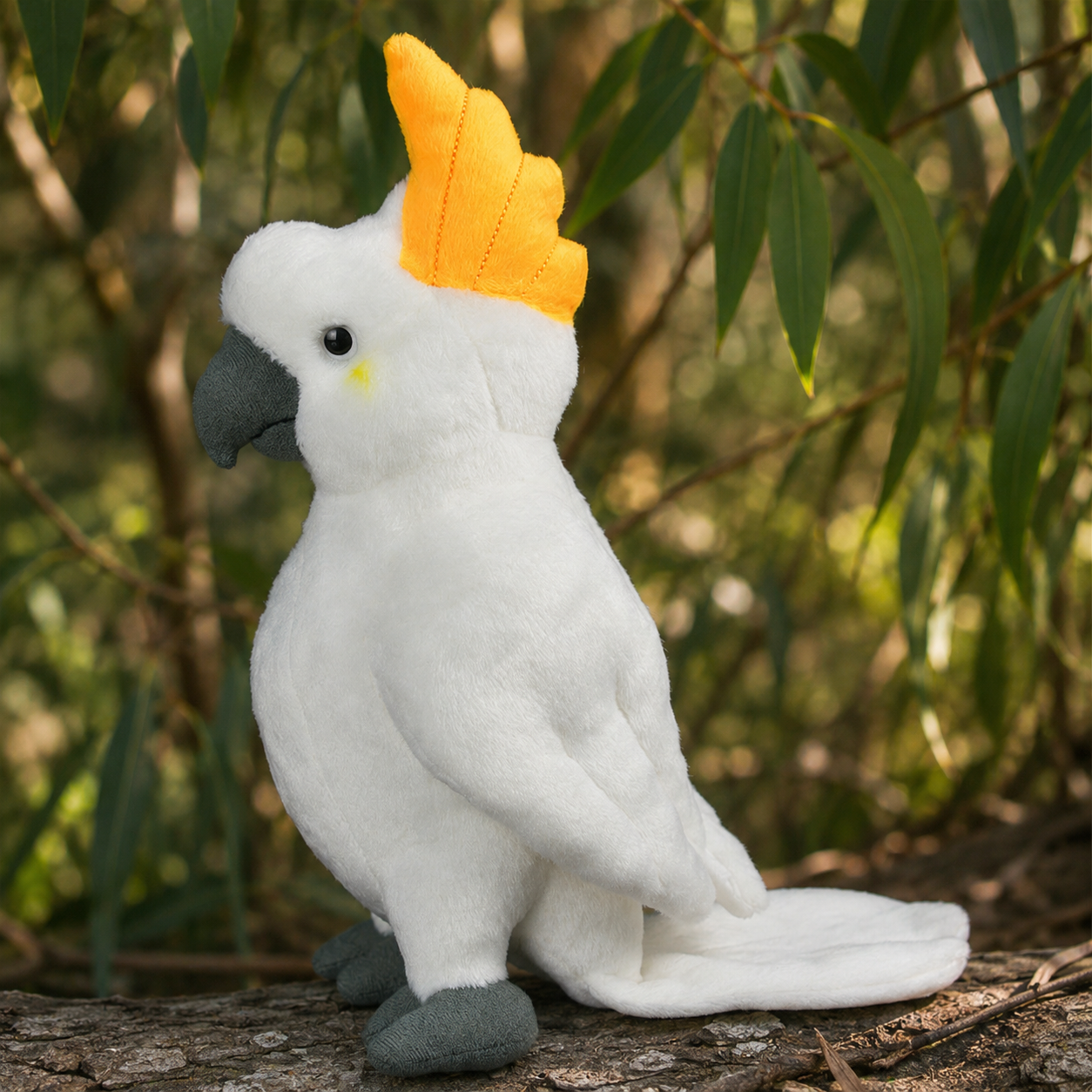 Realistic Cockatoos Parrot Plush