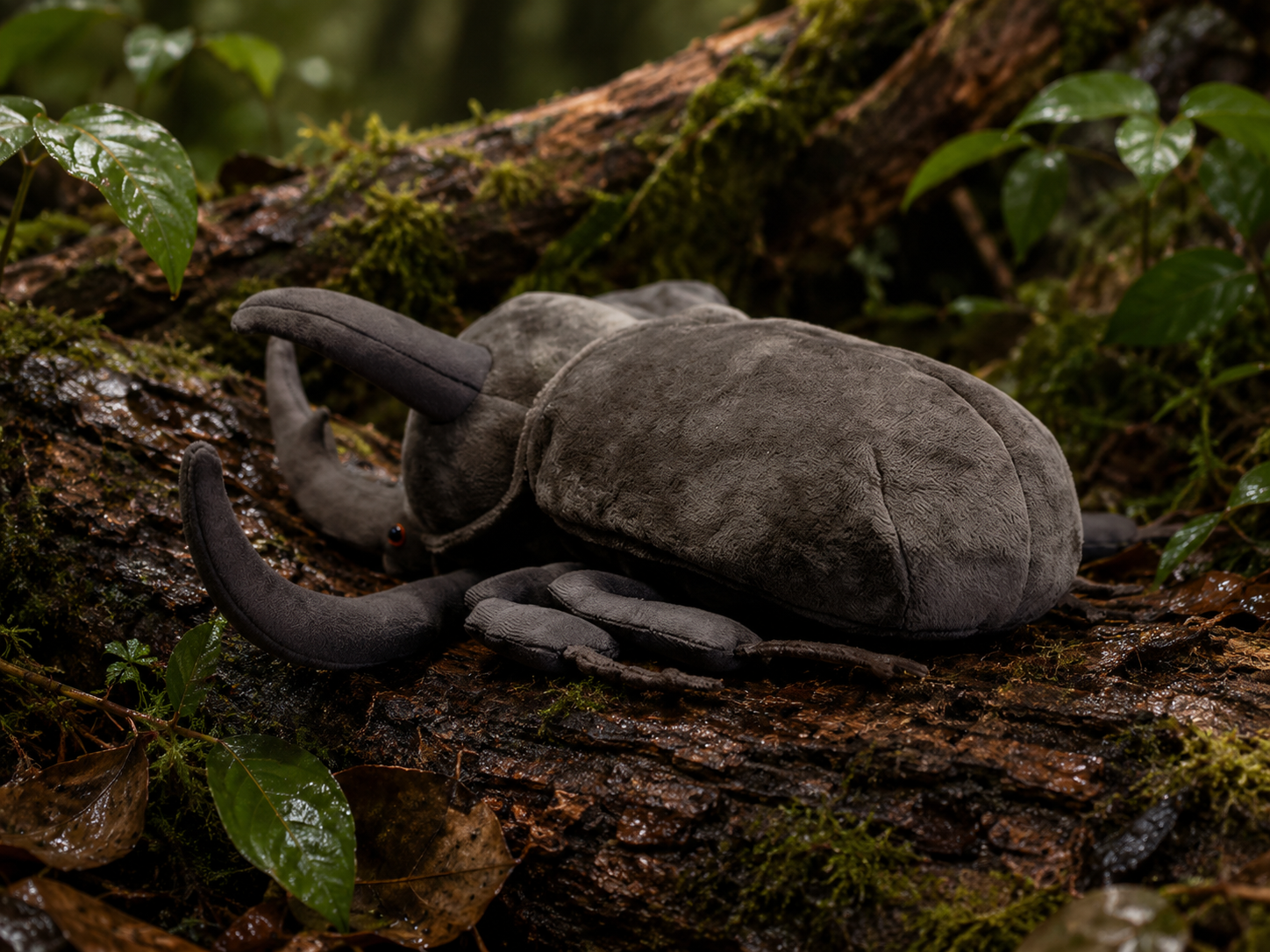 Realistic Atlas Beetle Plush