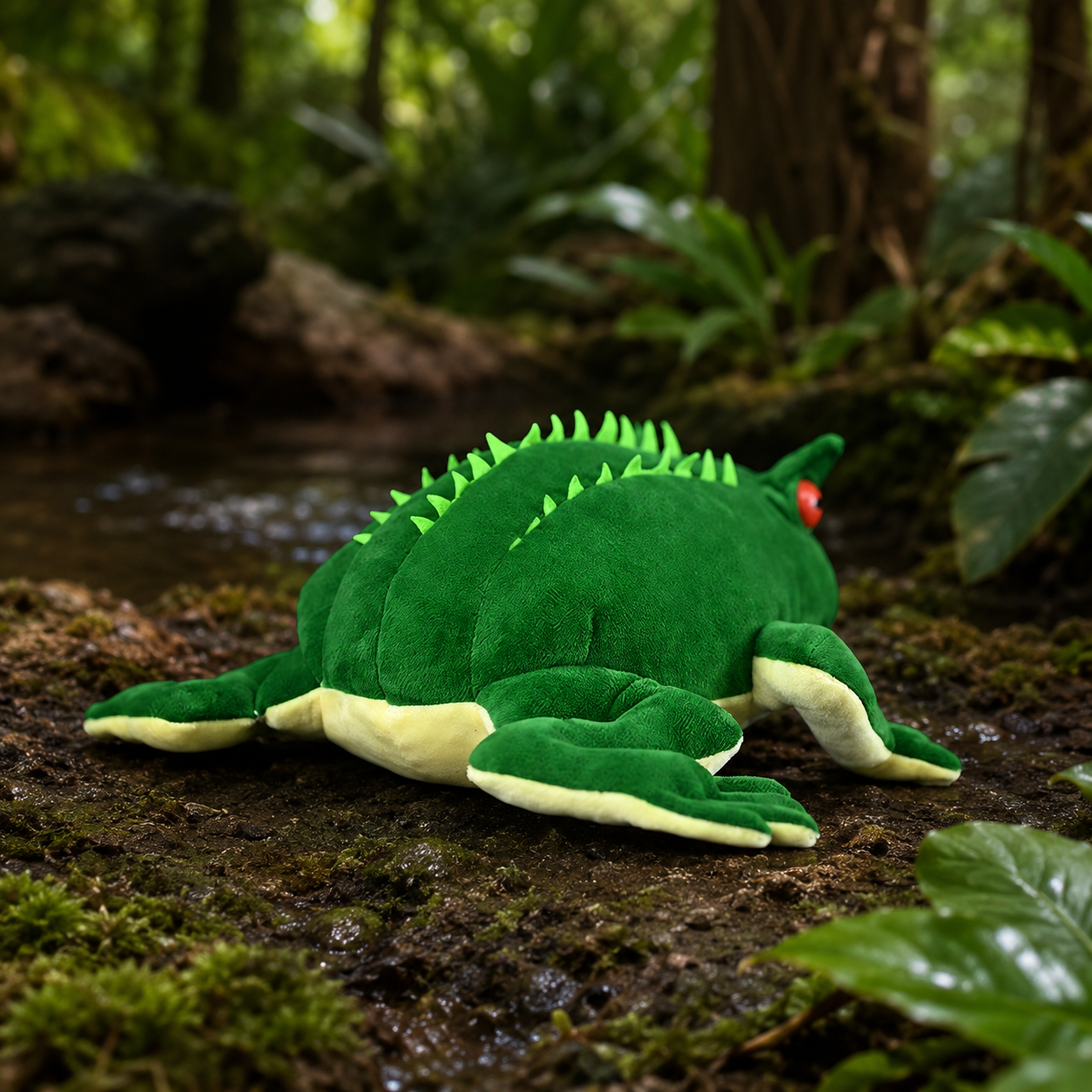 Realistic Beelzebufo Frog Plush