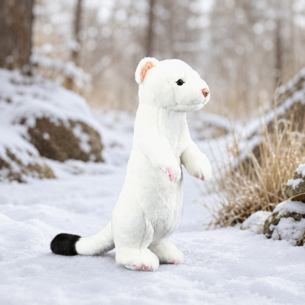 Realistic  Ferret Plush