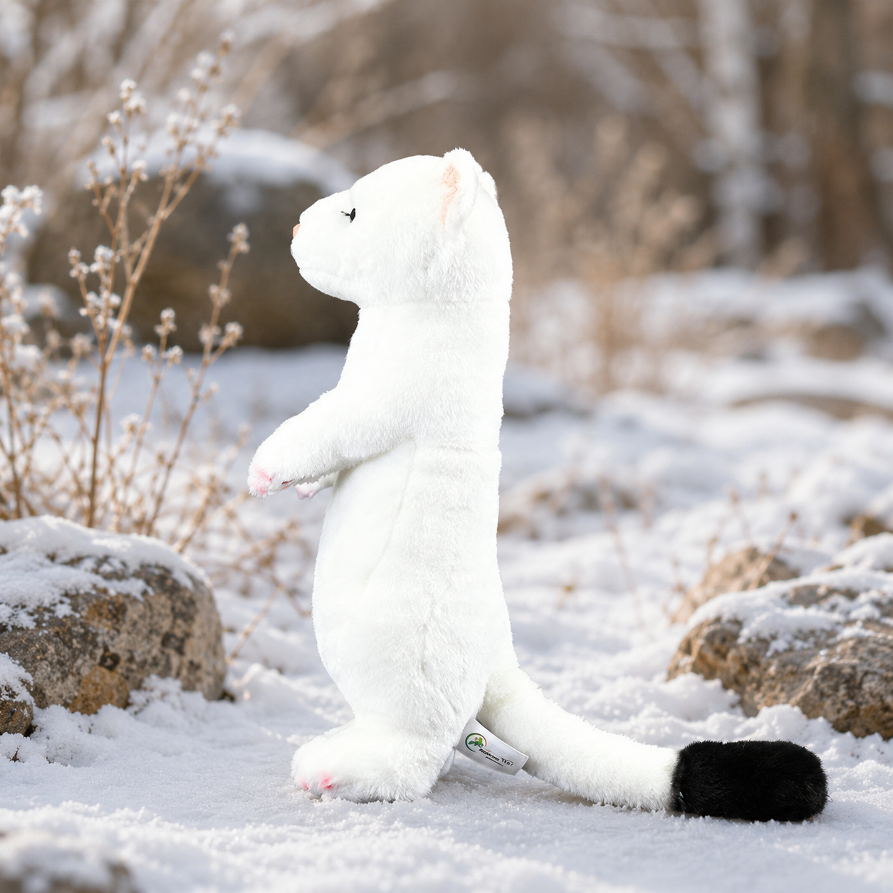Realistic  Ferret Plush