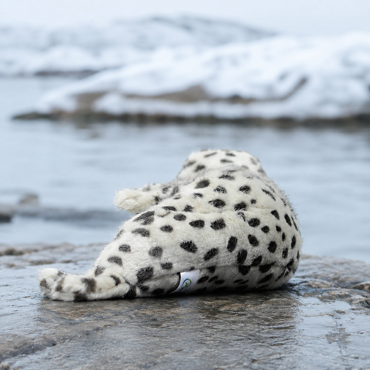 Realistic Leopard Seal Plush