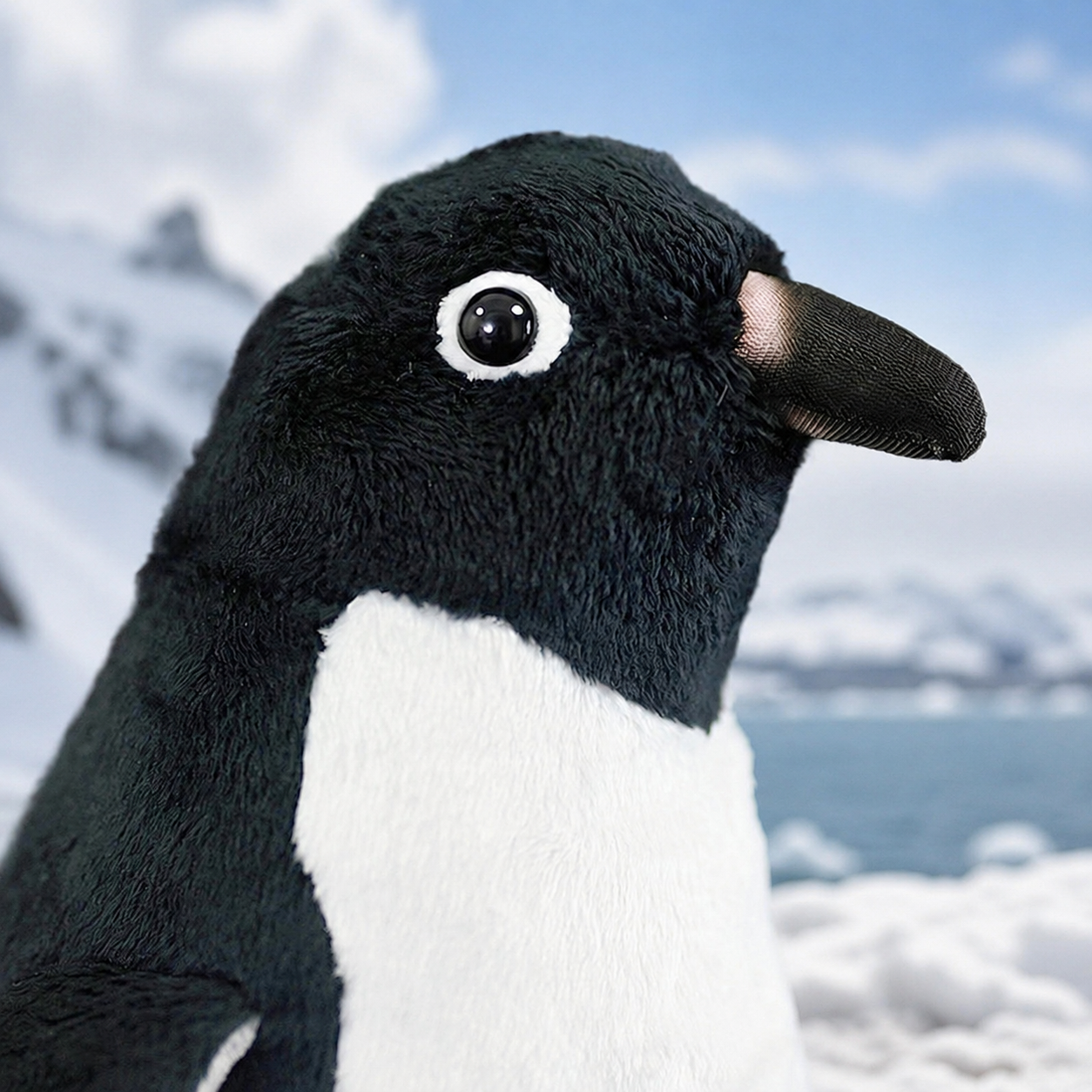 Realistic Adelie Penguin Plush