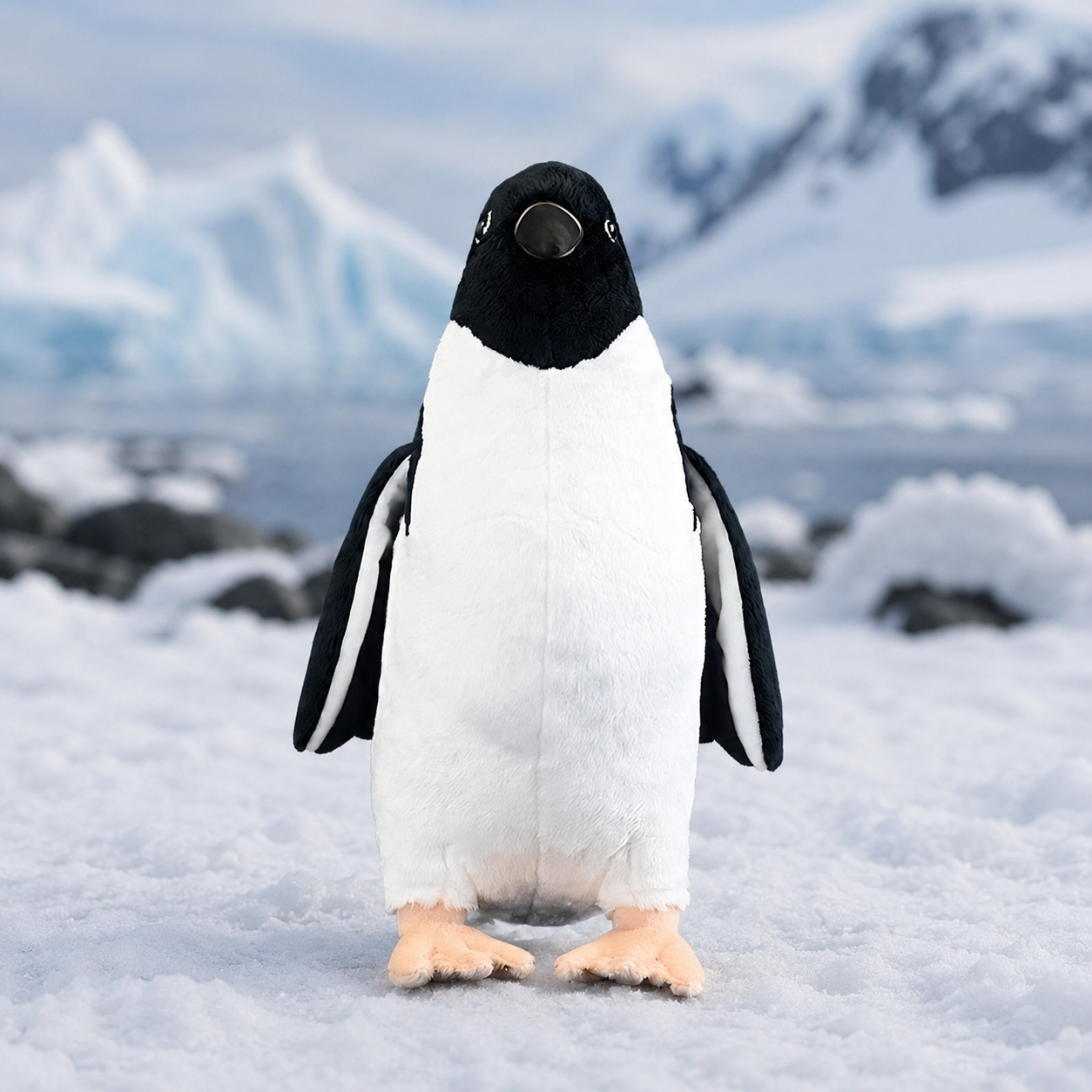 Realistic Adelie Penguin Plush