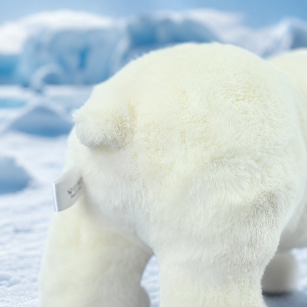 Realistic Polar Bear Plush